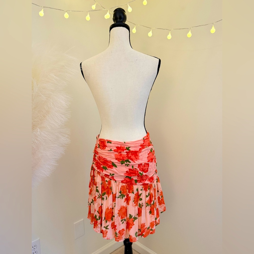 🌾 Maeve‎ Ruched Mini Skirt - Picture 3 of 4
